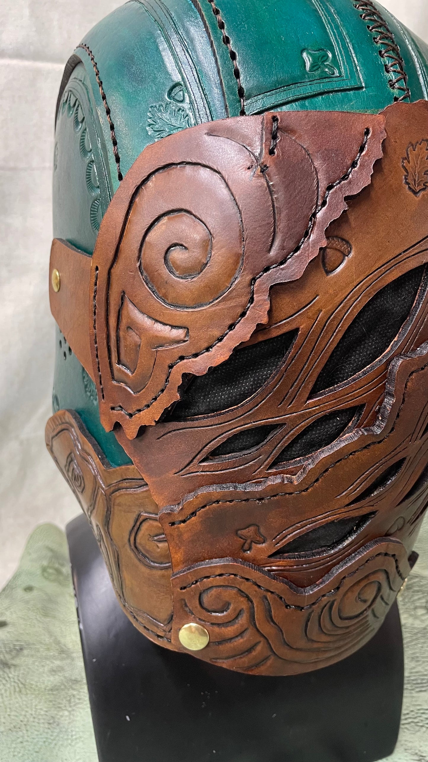 Swamp Monster helmet