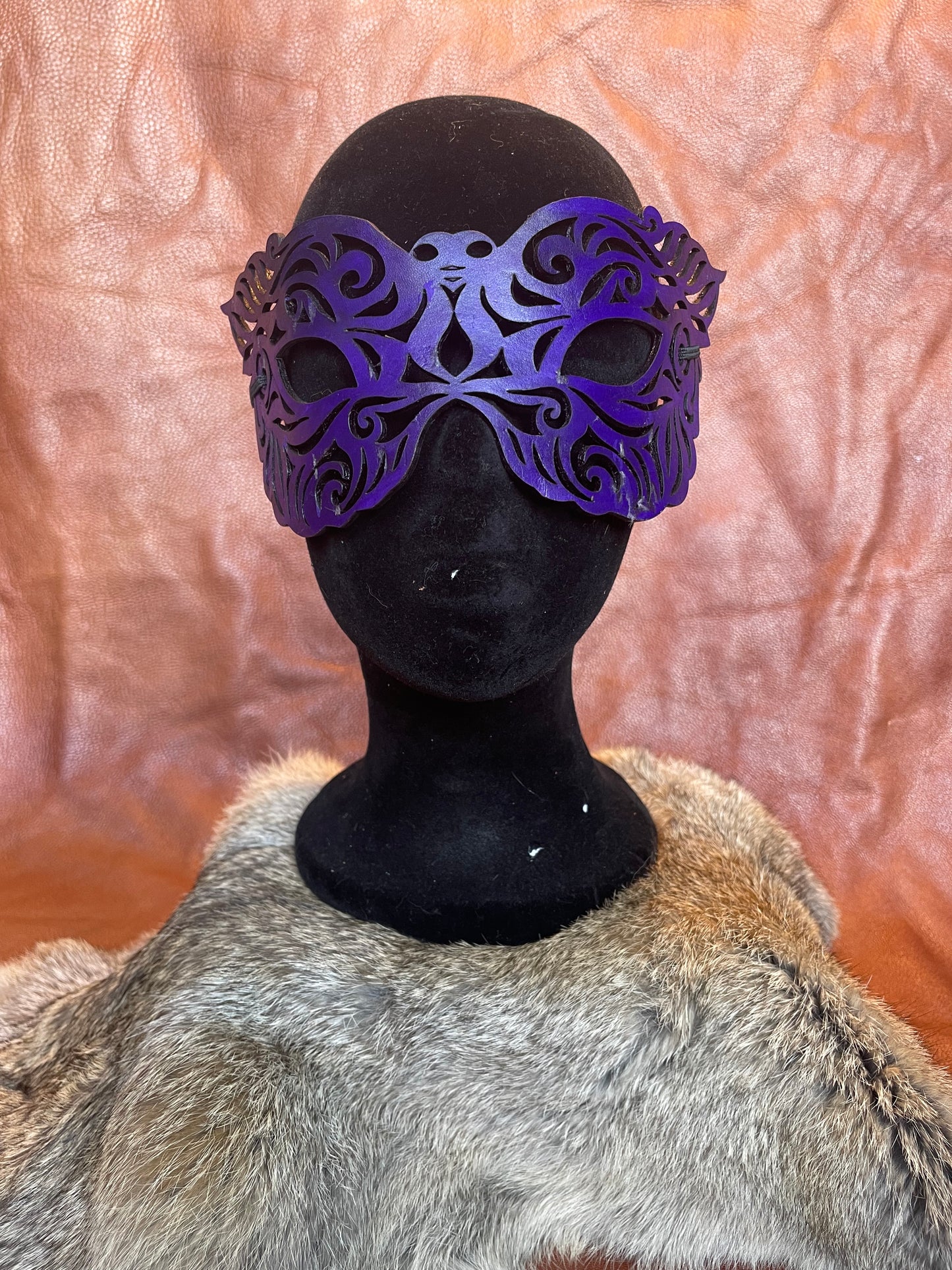 Leather Masquerade Mask