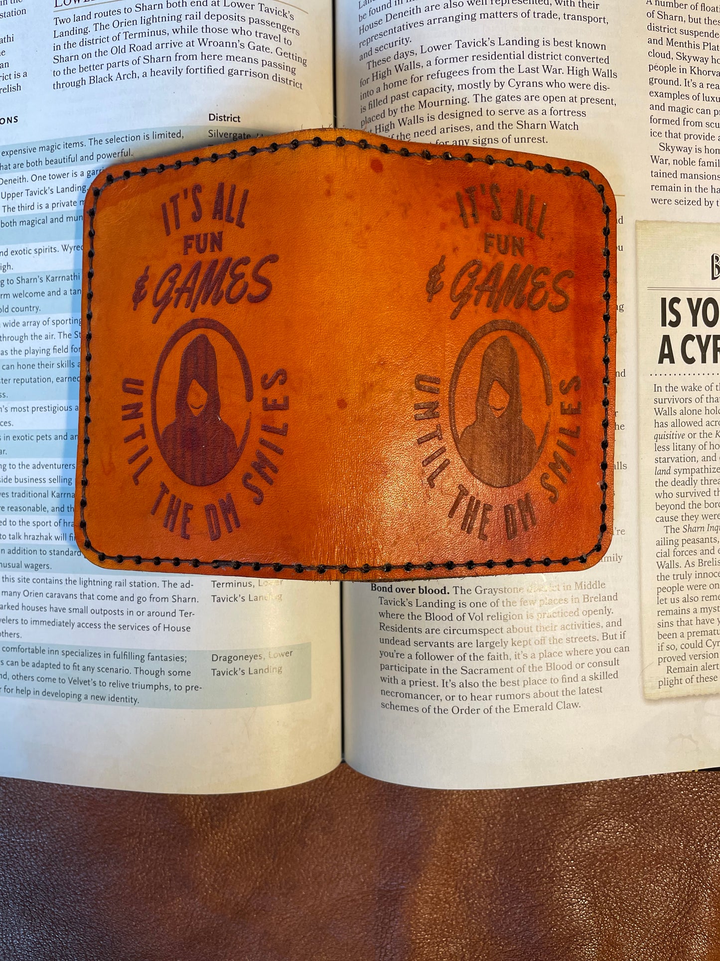 Vertical Bifold wallets