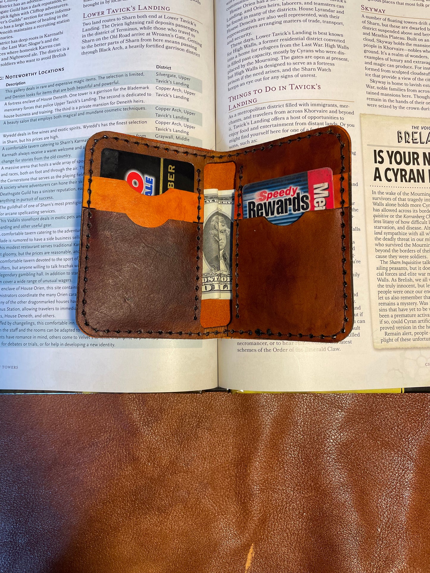 Vertical Bifold wallets