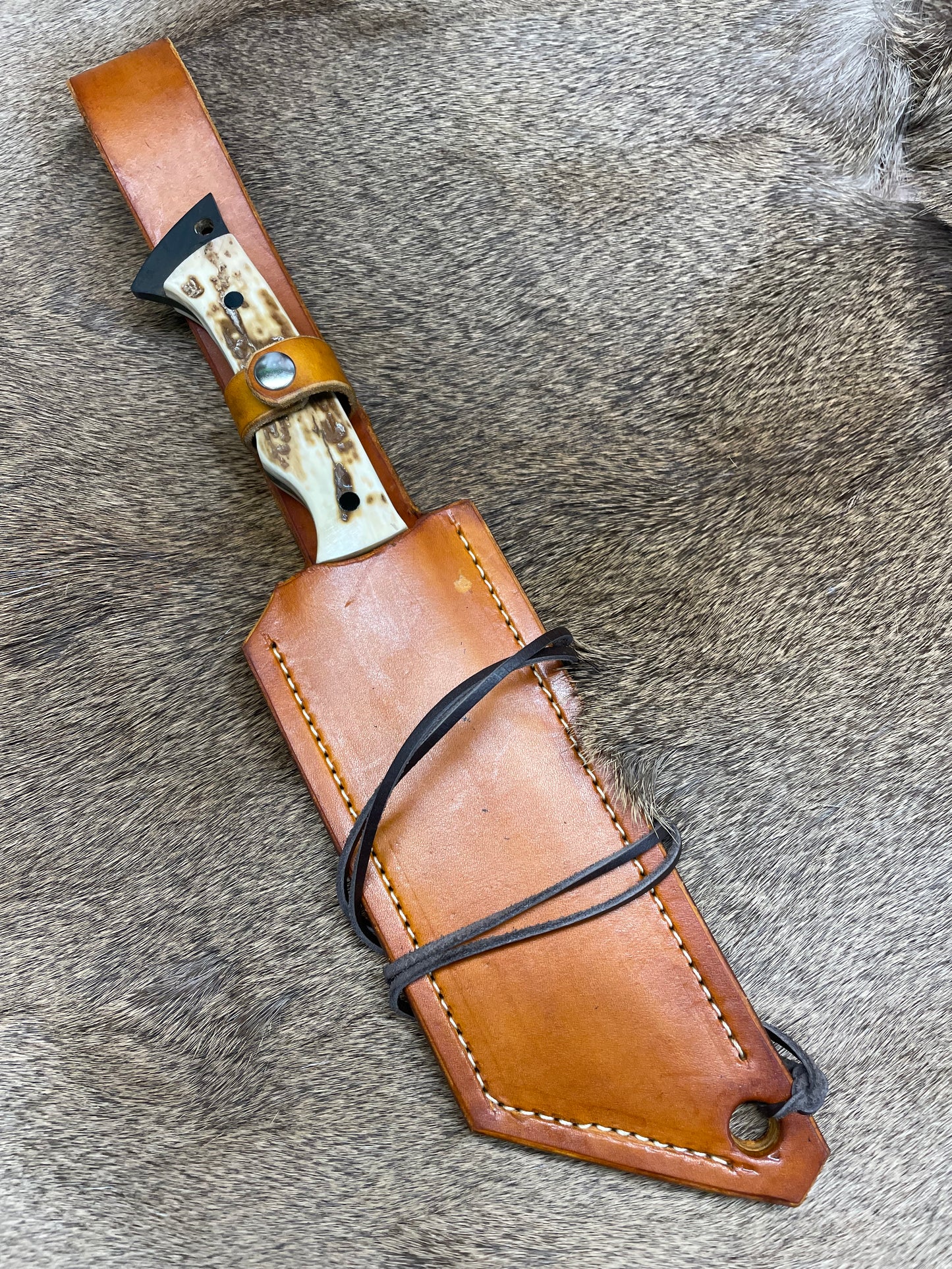 Custom Knife sheath! Order now! I can work with you on getting dimensions!