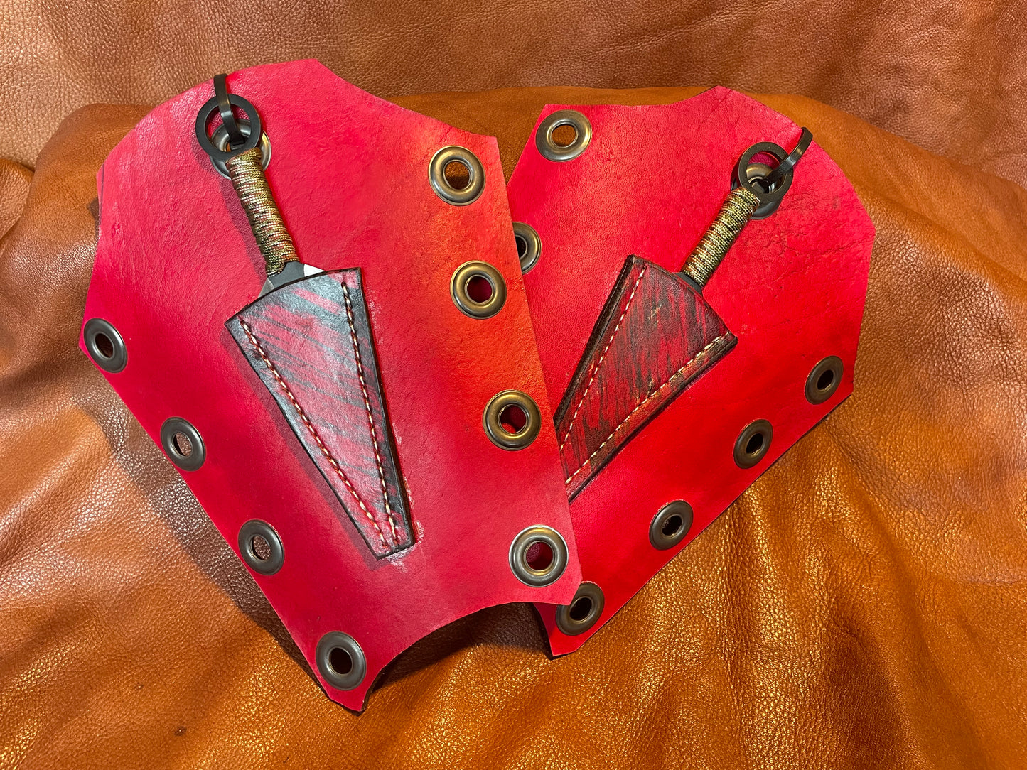 Bracers with Kunai