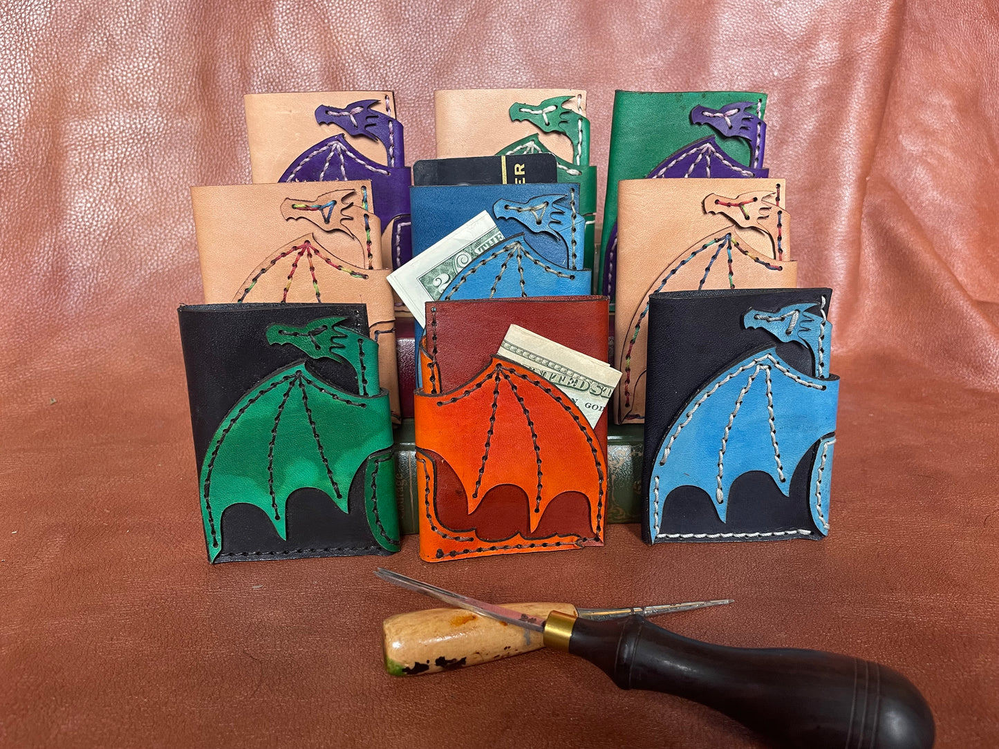 Minimalist Dragon Wallet
