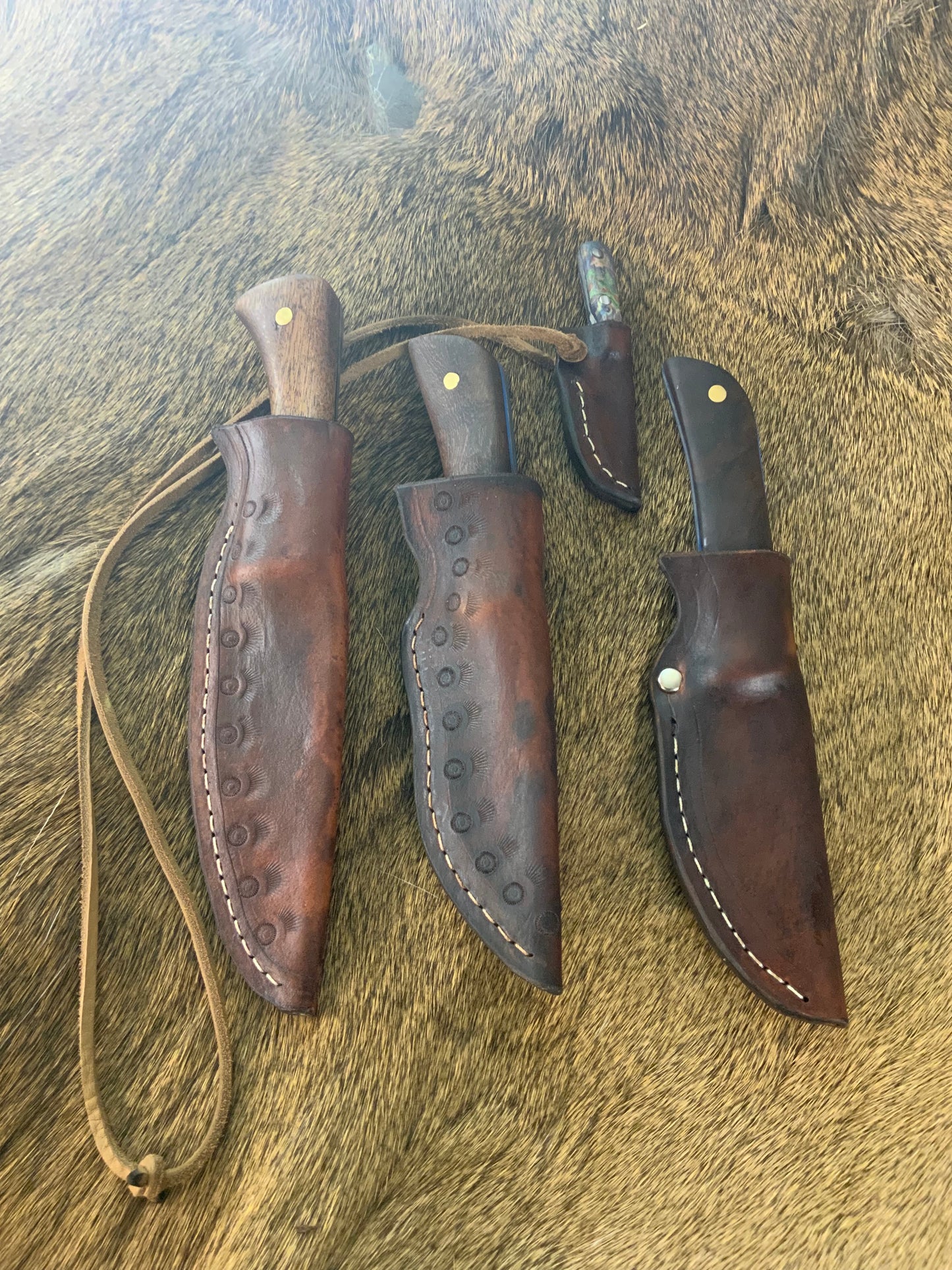 Custom Knife sheath! Order now! I can work with you on getting dimensions!
