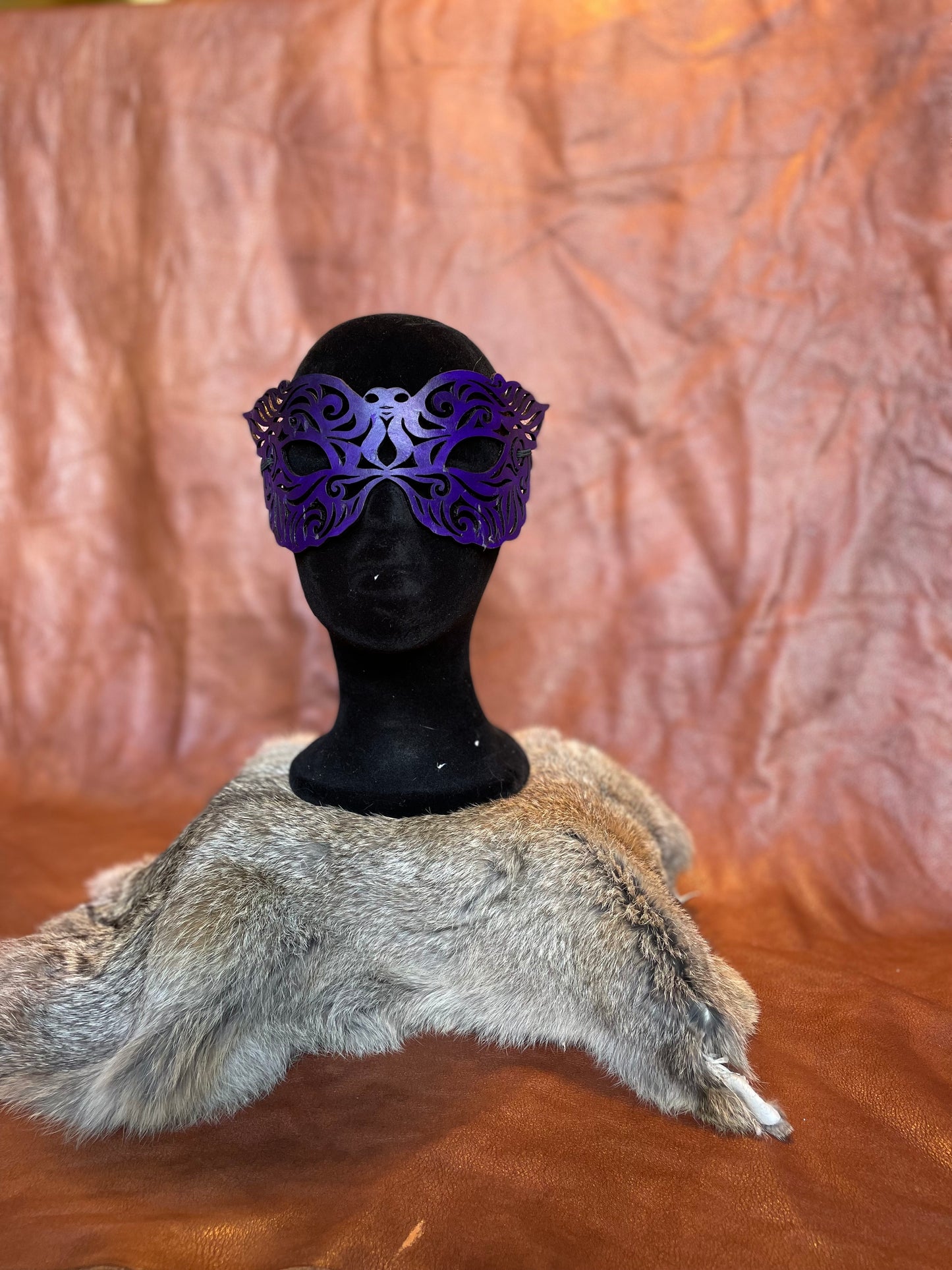 Leather Masquerade Mask