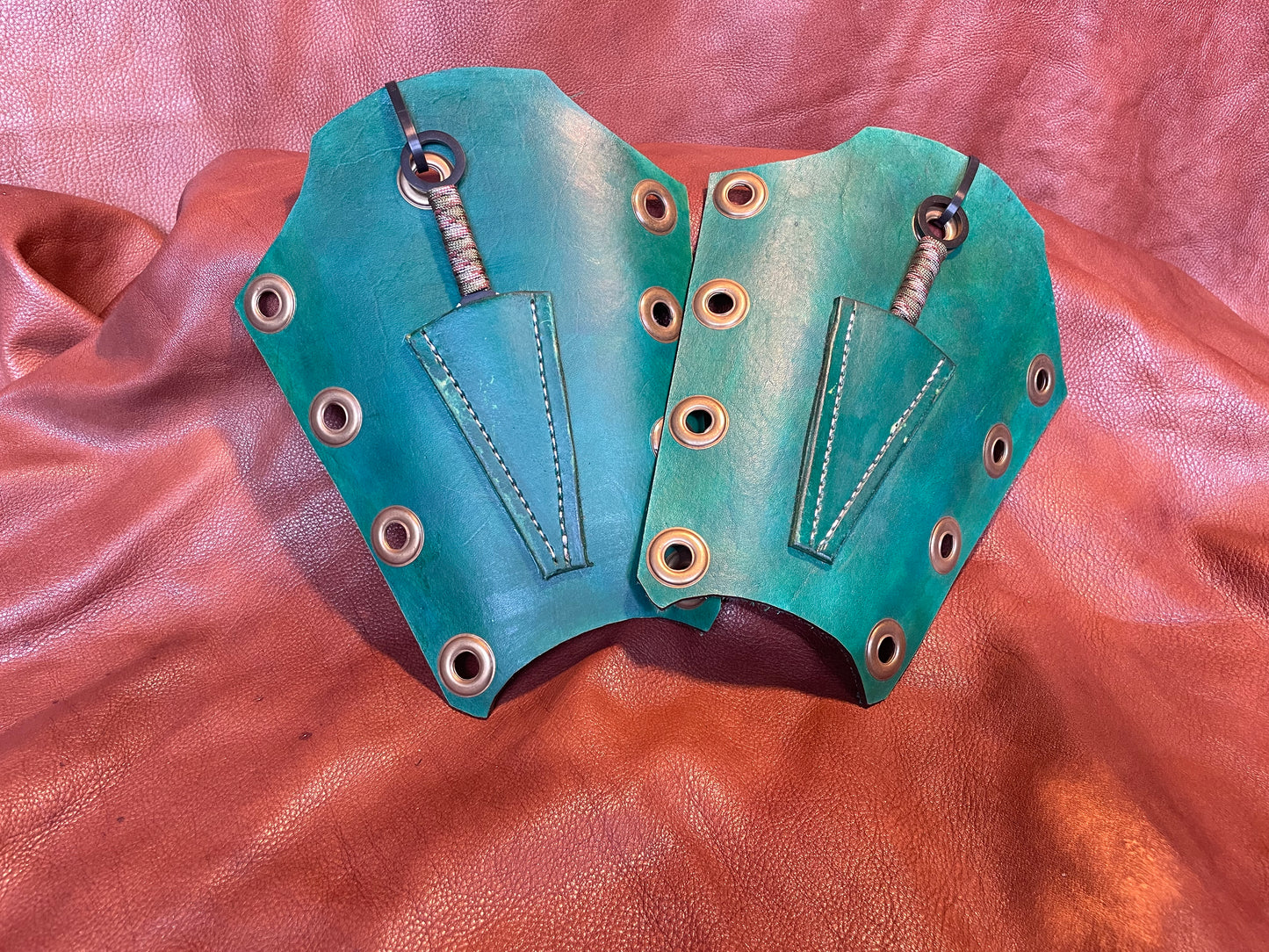 Bracers with Kunai