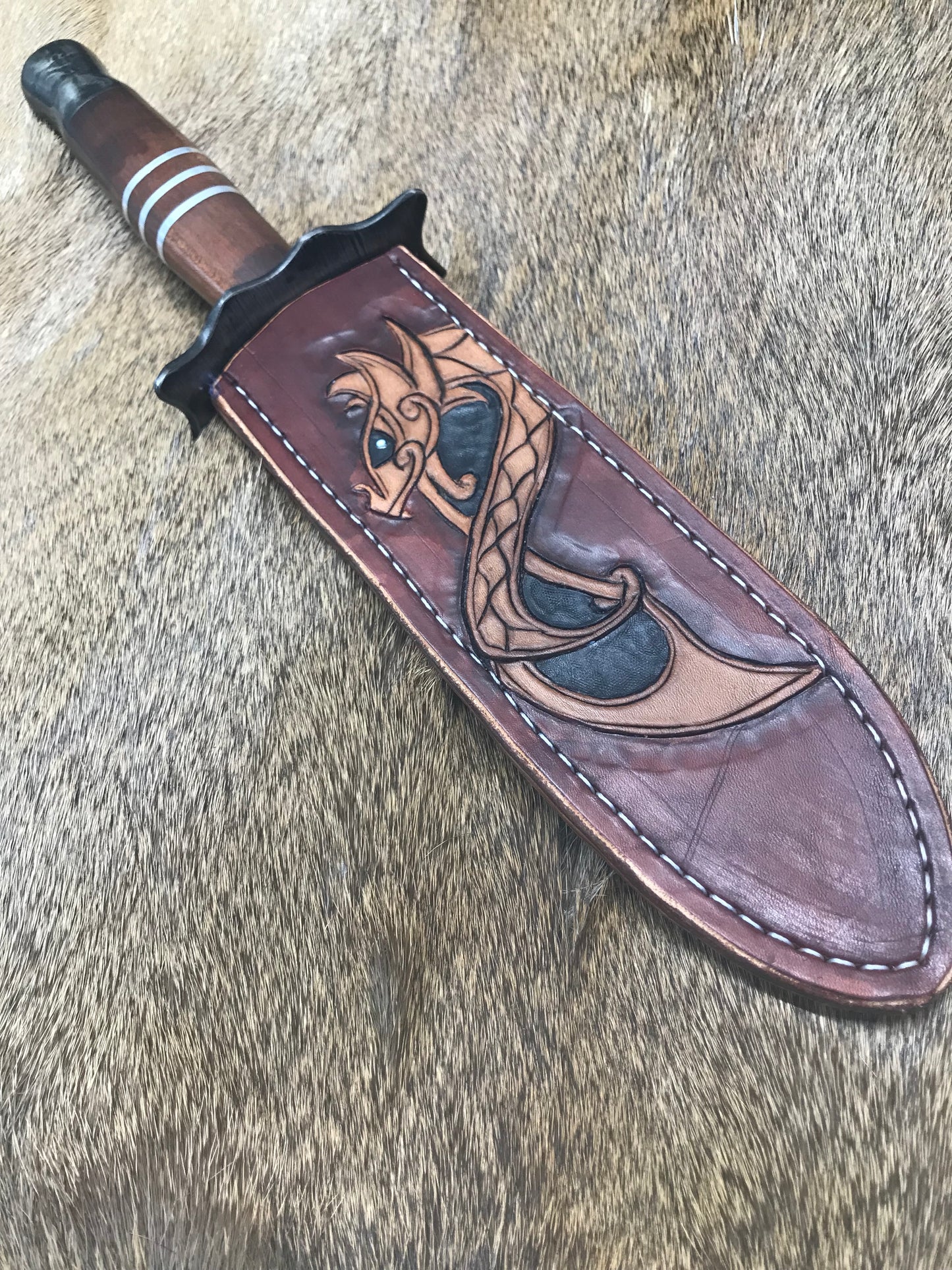 Custom Knife sheath! Order now! I can work with you on getting dimensions!